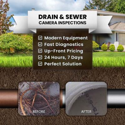 Sewer Camera Inspections in Camp Hill